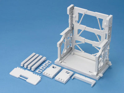 Gundam System Base #001 White Stand Model Kit