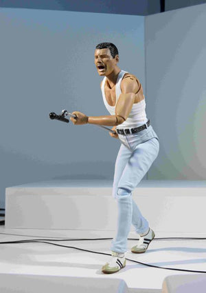 S.H. Figuarts Queen (Live Aid Ver.) Freddie Mercury Action Figure 5