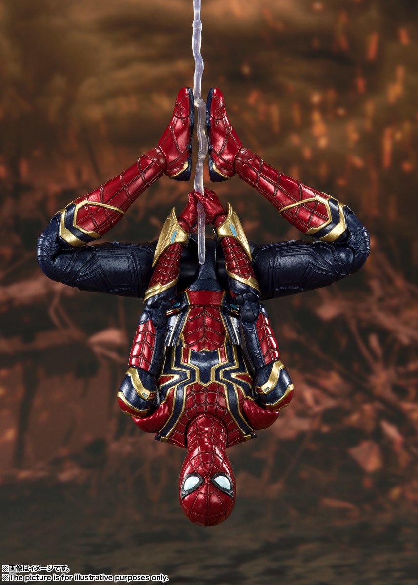 S.H. Figuarts Avengers: Endgame Final Battle Edition Iron Spider-Man Action Figure 9