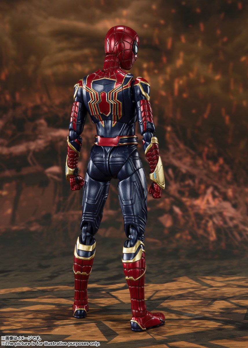 S.H. Figuarts Avengers: Endgame Final Battle Edition Iron Spider-Man Action Figure 3