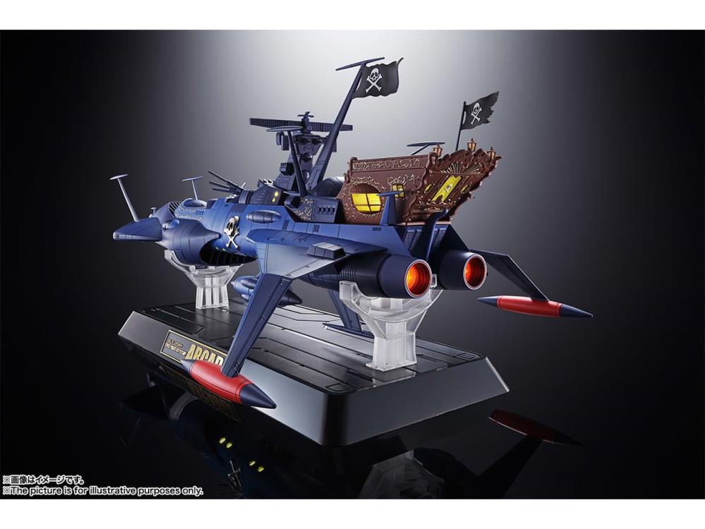 Captain Harlock : Albator - Maquette Space Pirate Battelship Arcadia 3rd  Ship KAI Strong Attack Type - Imagin'ères