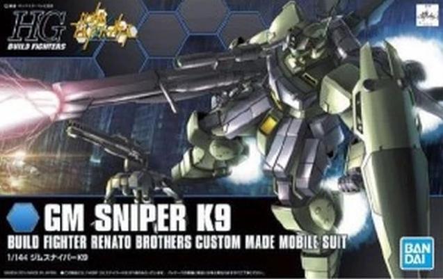 Gundam Build Fighters 1/144 HGBF #010 RGM-79K9 GM Sniper K9 Model Kit 1