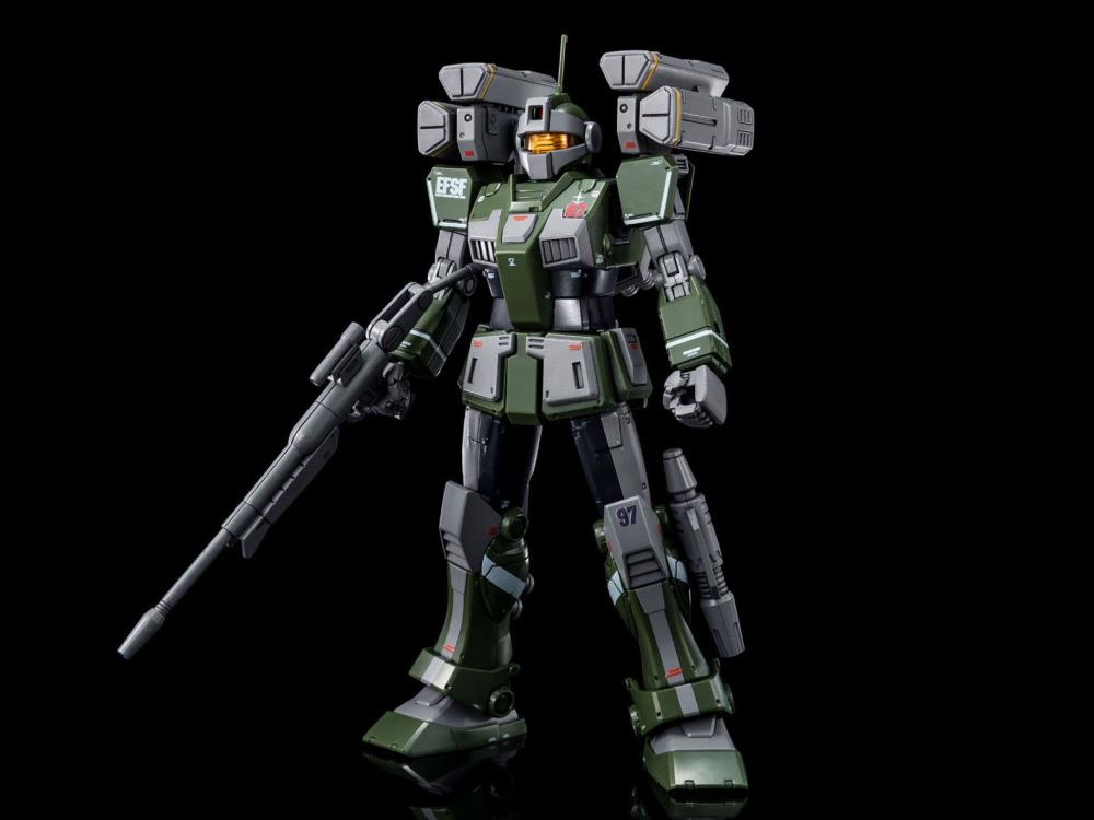 Gundam 1/144 HG The Origins MSD RGM-79SC GM Sniper Custom With Missile Launcher Model Kit Exclusive