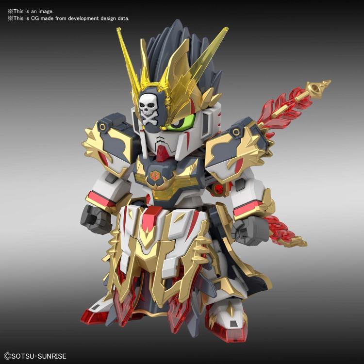 Gundam SDSS #030 Sangoku Soketsuden Gan Ning Crossbone Gundam Model Kit 2