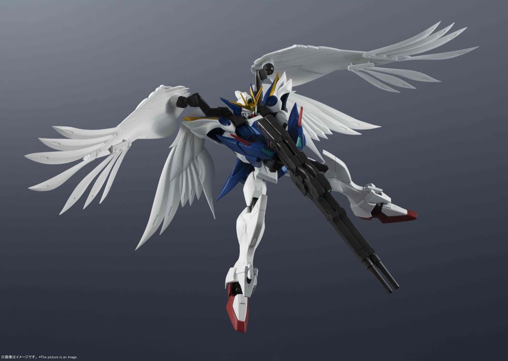 Gundam Universe XXXG-00W0 Wing Gundam Zero Custom Endless Waltz Action Figure 1