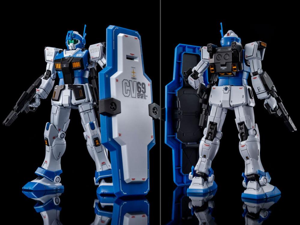 Gundam 1/144 HG The Origin RGM-79HC GM Guard Custom [With E-2 Beam Spray Gun] Model Kit Exclusive