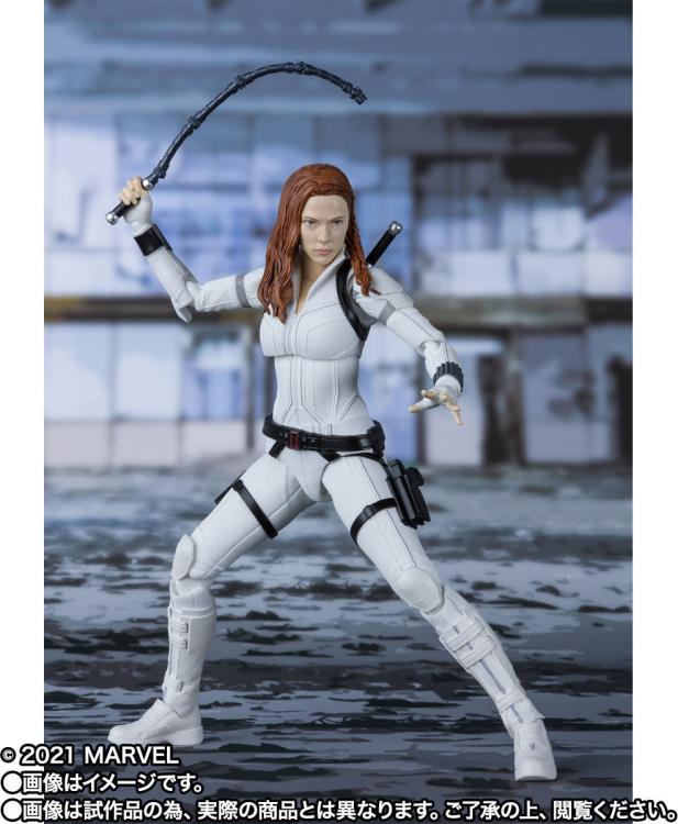 S.H. Figuarts Black Widow Movie Black Widow (White Snow Suit Ver.) Action Figure
