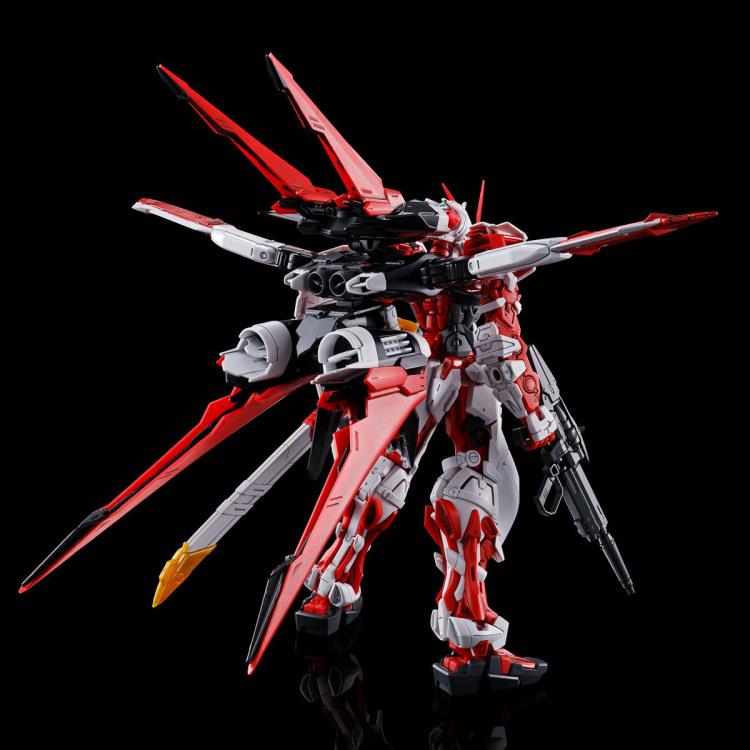 Gundam 1/100 MG Seed MBF-P02 Astray Red Frame Flight Unit Lowe Guele's Use Mobile Suit Model Kit Exclusive