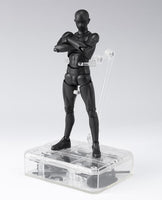 S.H. Figuarts Man Male Body Kun Solid Black Color Ver. DX Set 2 Action Figure