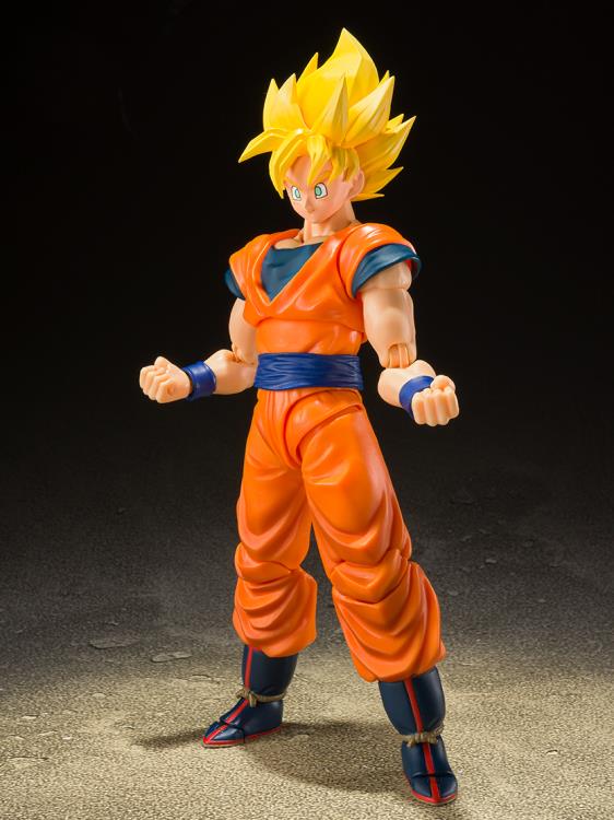S.H. Figuarts Dragon Ball Z Super Saiyan Full Power Son Goku Action Figure