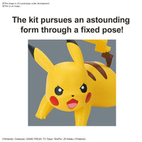 Bandai Quick Model #03 Pokemon Pikachu (Battle Pose) Model Kit