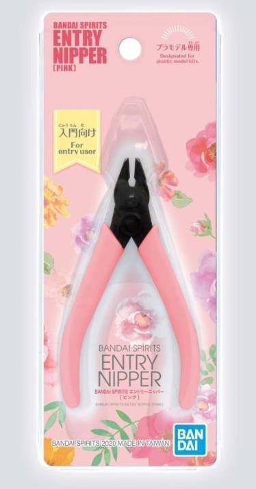 Bandai Spirits Entry Nipper Pink Plastic Cutting Nipper For Plastic Model