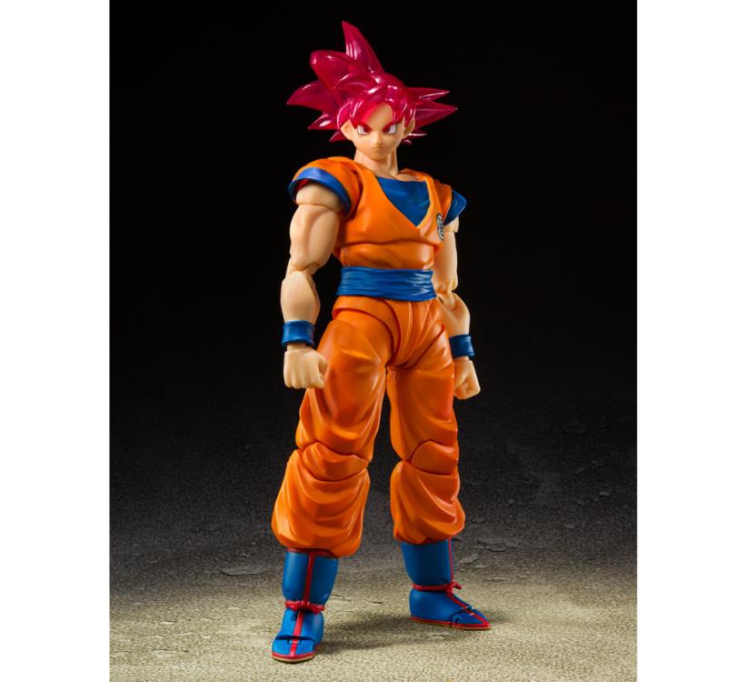 S.H. Figuarts Dragon Ball Super Saiyan God Son Goku Event Exclusive Color Edition 2021 Action Figure
