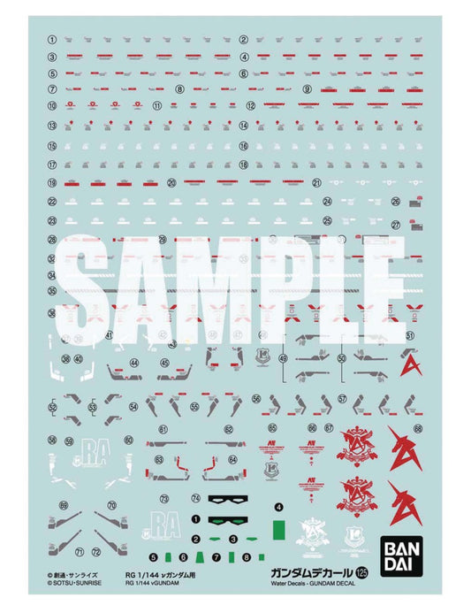 Model Kit Decal