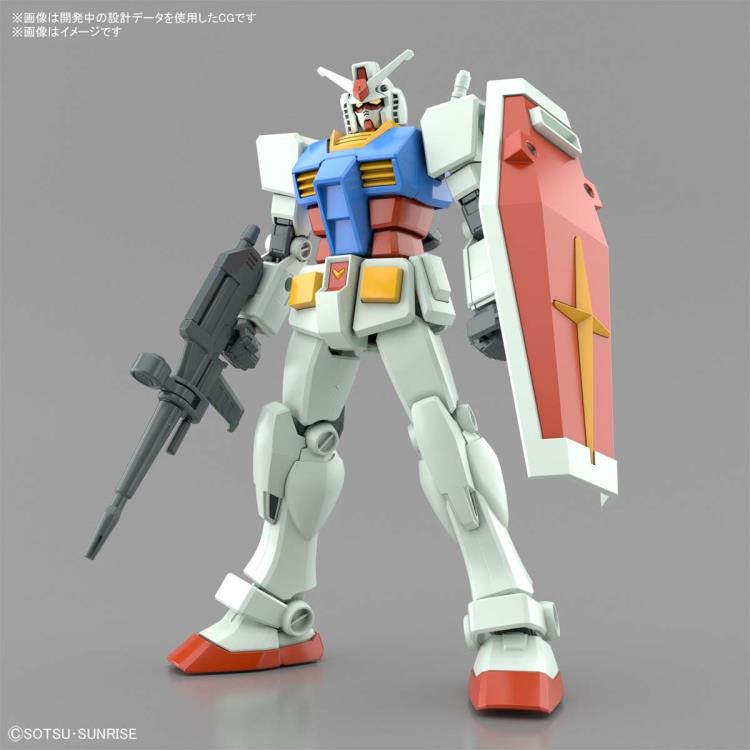 Gundam 1/144 Entry Grade RX-78-2 Gundam (Full Weapon Set) Model Kit