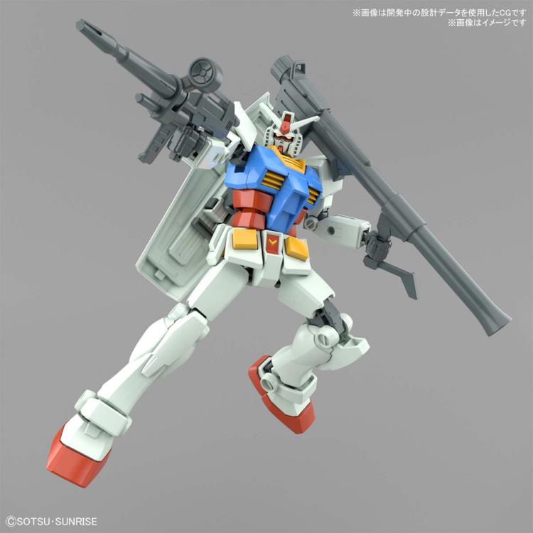 Gundam 1/144 Entry Grade RX-78-2 Gundam (Full Weapon Set) Model Kit