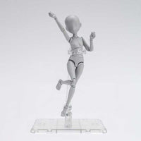 S.H. Figuarts Woman Girl Female Body Chan (Ken Sugimori Edition ) DX Gray Action Figure