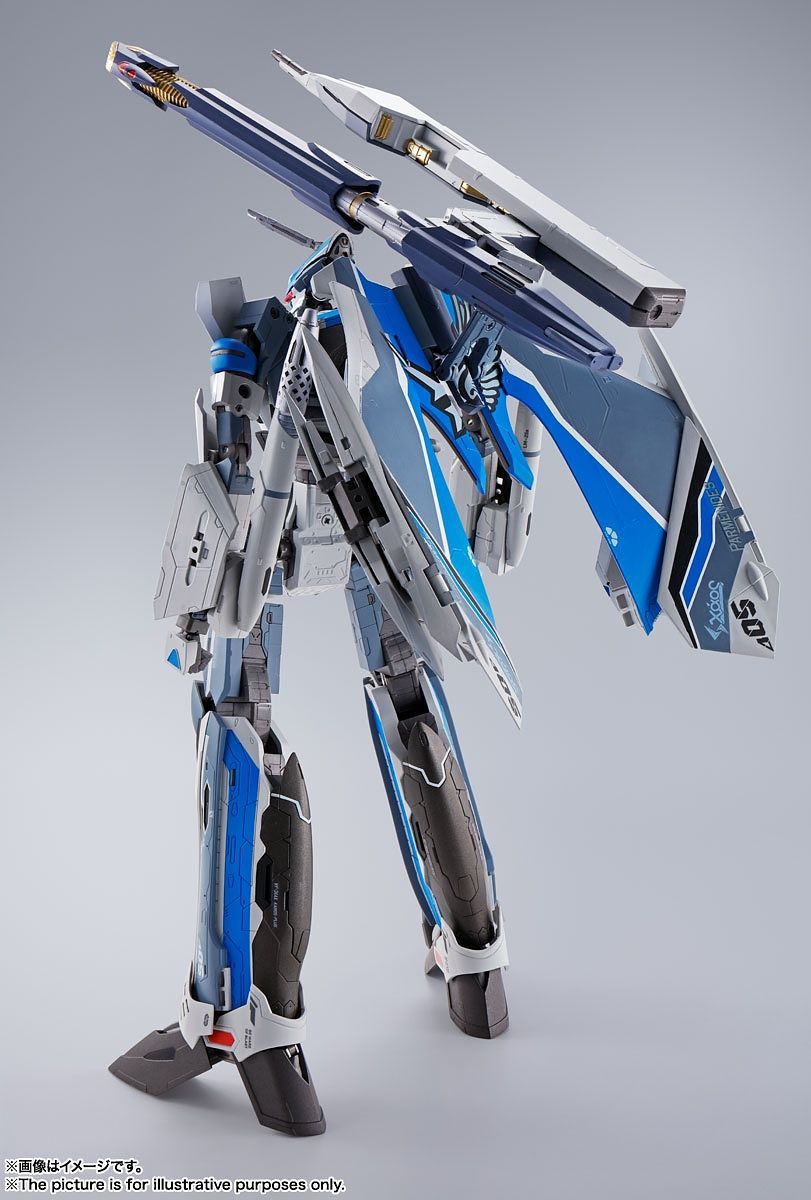 Bandai DX Chogokin Macross Delta VF-31AX Kairos Plus Hayate Custom Action Figure