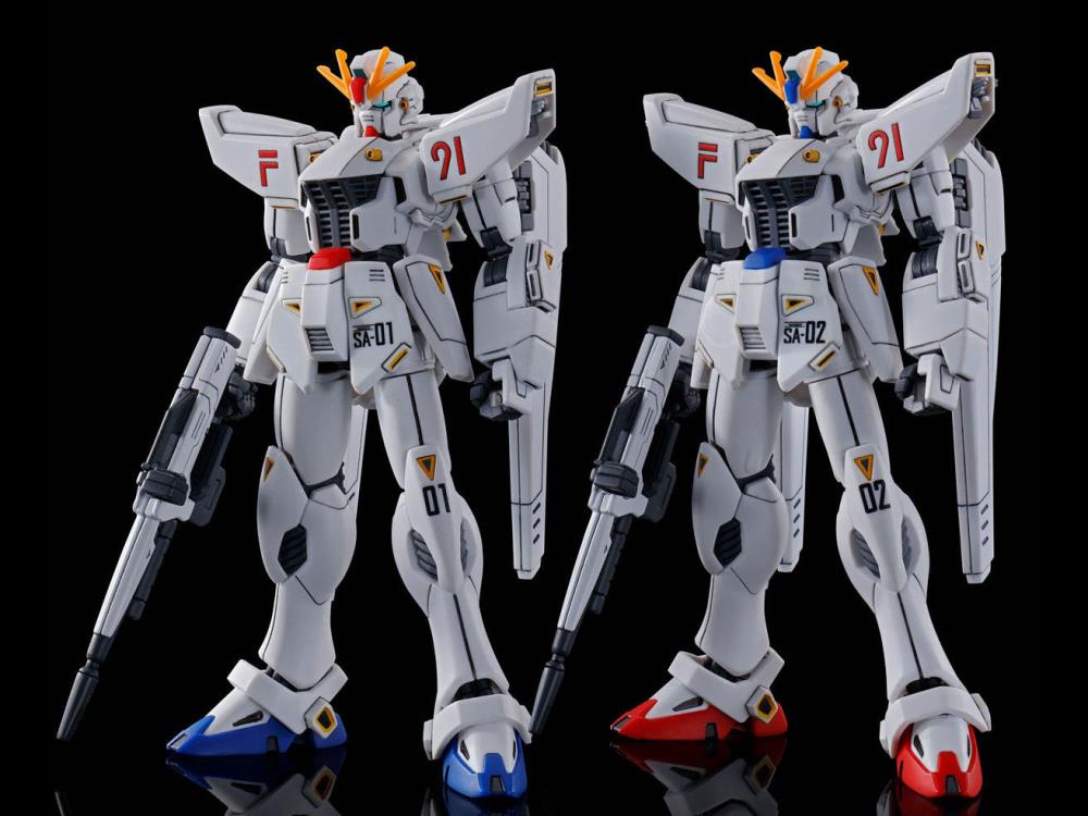 F91 R44 Model Kit Gundam 1/144 HGUC Universal Century F91 Gundam F91 Vital Unit 1 and 2