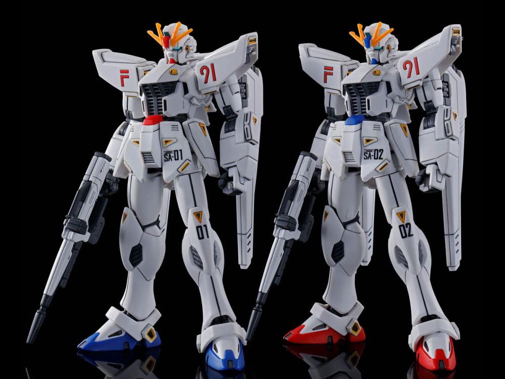 Gundam 1/144 HGUC Universal Century F91 Gundam F91 Vital Unit 1 and 2 Model Kit Exclusive