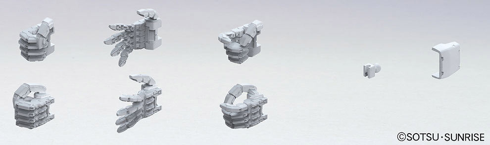 Gundam Builder Parts HD 1/100 MS Hand 02 Zeon BPHD-08 Model Kit
