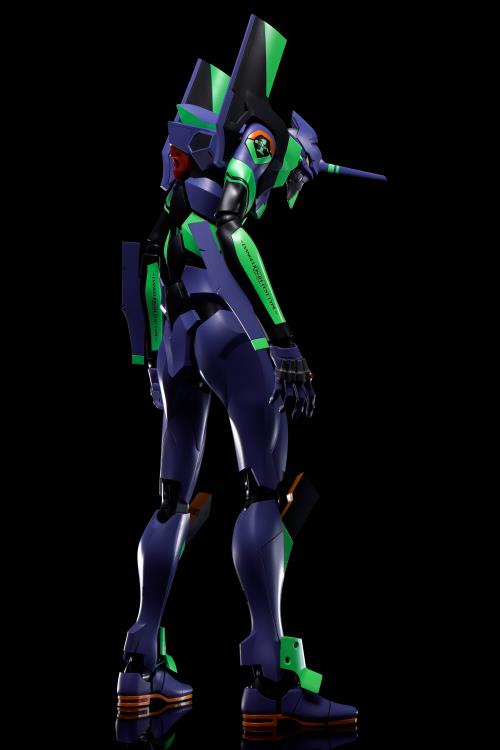 Bandai Dynaction Eva Unit-01 + Spear of Cassius (3.0 + 1.0 Renewal Color) Rebuild of Evangelion Action Figure