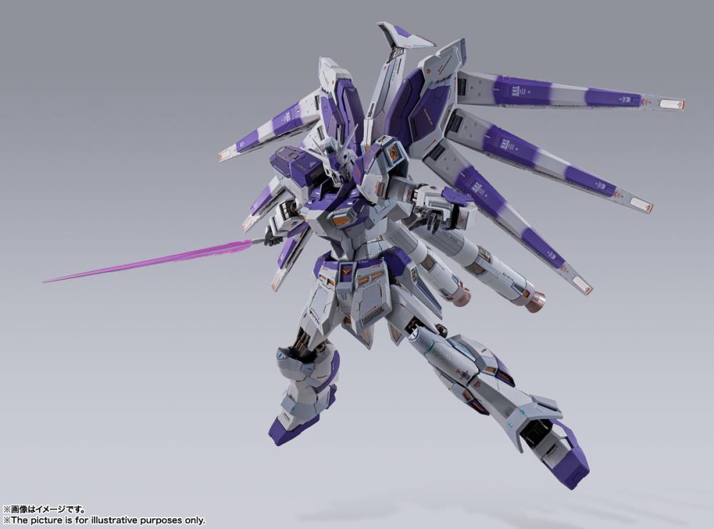 Bandai Metal Build Beltorchika's Children RX-93-v2 Hi-V Gundam (Hi-Nu) Action Figure