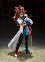 S.H. Figuarts Dragon Ball FighterZ Android 21 (Lab Coat) Exclusive Action Figure