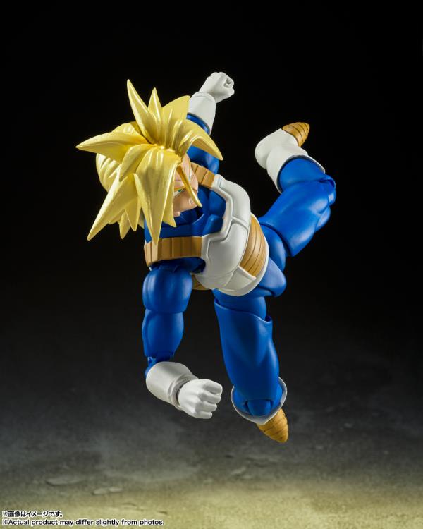 Dragon Ball Z Ultimate Spark Future Trunks Saiyan Battle Armor Figure READ  DESC