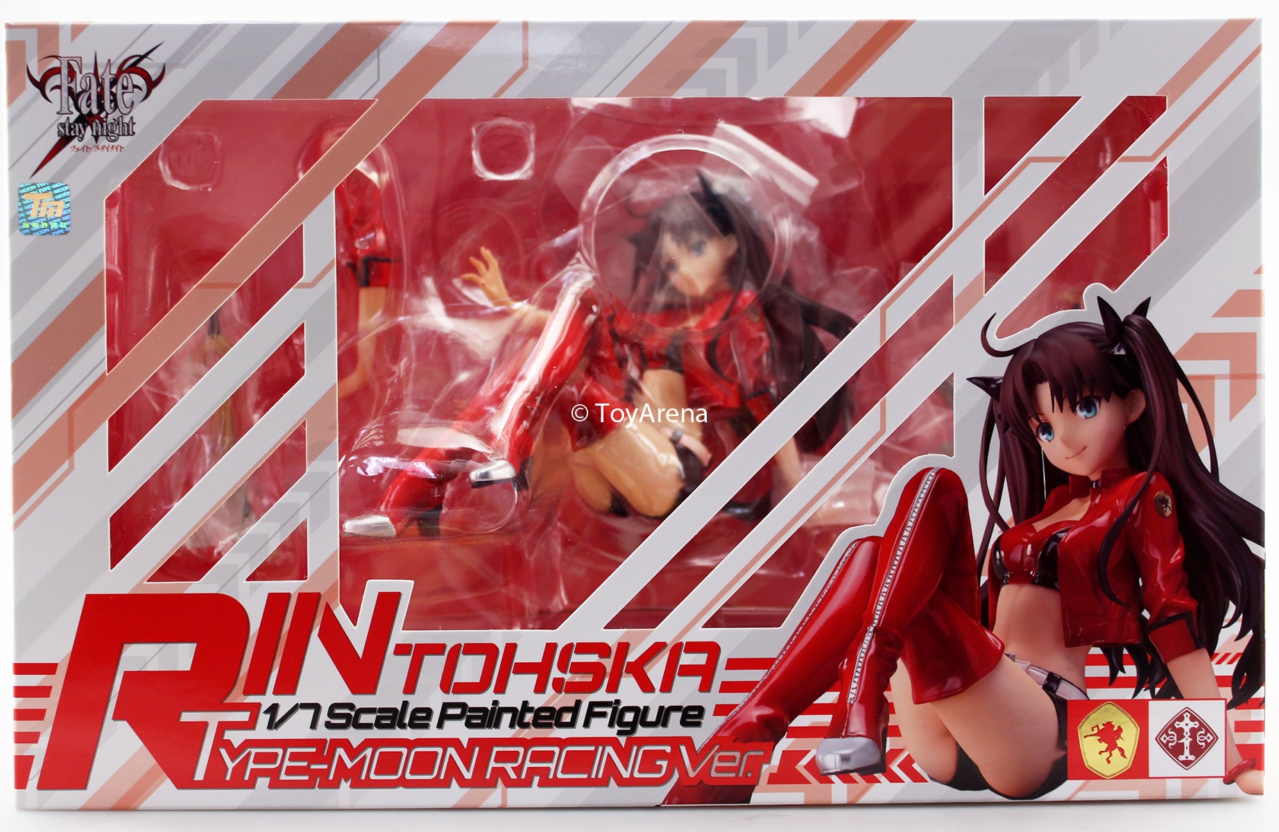 Stronger 1/7 Fate/ Stay Night Rin Tohsaka: Type Moon Racing Ver PVC Scale Statue Figure