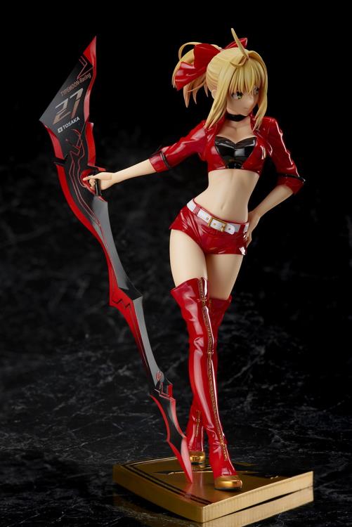 Stronger 1/7 Fate/ Stay Night Saber/ Nero Claudius: Type Moon Racing Ver PVC Scale Statue Figure