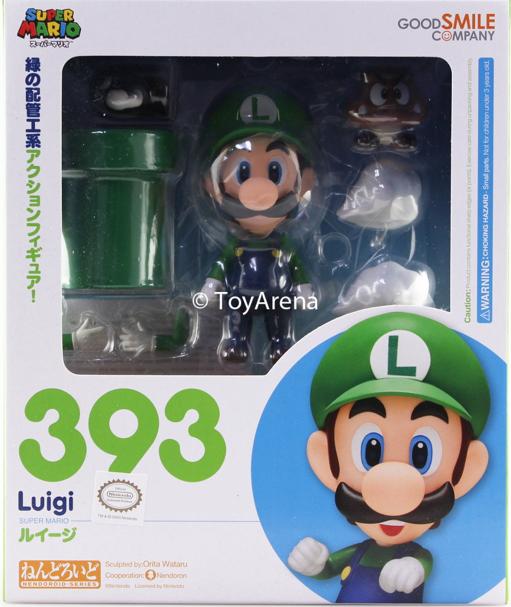 Nendoroid #393 Luigi Super Mario Bros