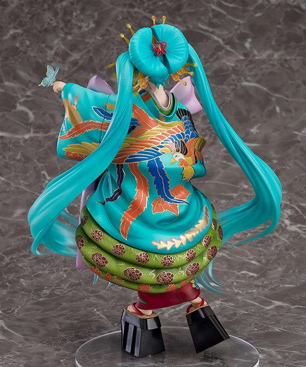 Good Smile Company 1/7 Vocaloid Hatsune Miku Chokabuki Kuruwa Kotoba Awase Kagami Ver Scale Statue Figure