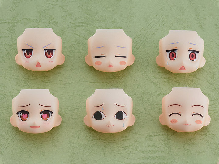 Nendoroid More Face Swap Non Non Biyori Nonstop Set of 6 Face Plates Figure Parts