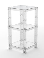 Good Smile Company The Simple Stand: Build-On Type Three-Pack (Translucent Clear) Base