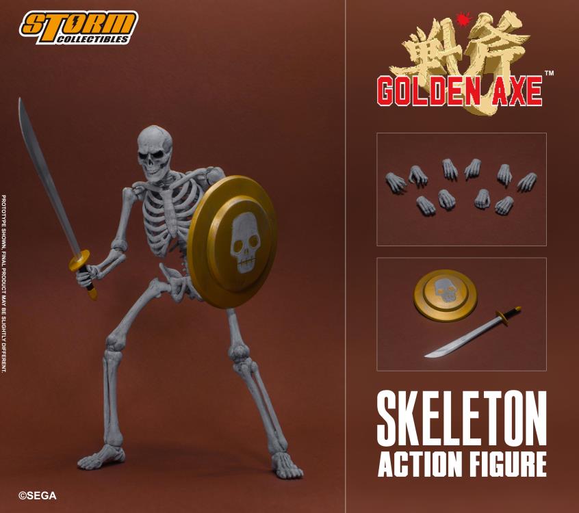 Storm Collectibles 1/12 Golden Axe Skeleton 2-Pack Action Figures