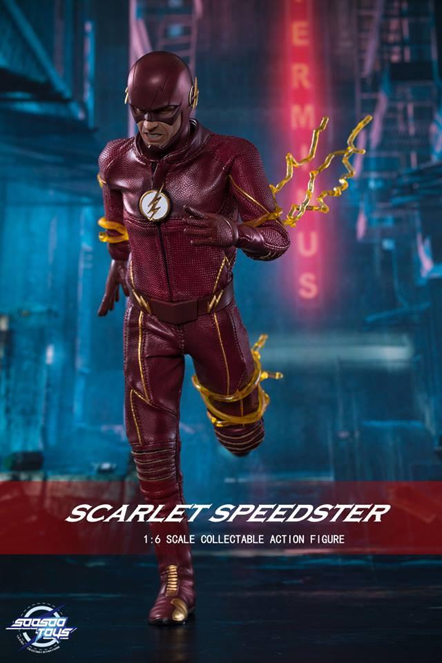 SooSoo Toys 1/6 The Scarlet Speedster Sixth Scale Action Figure