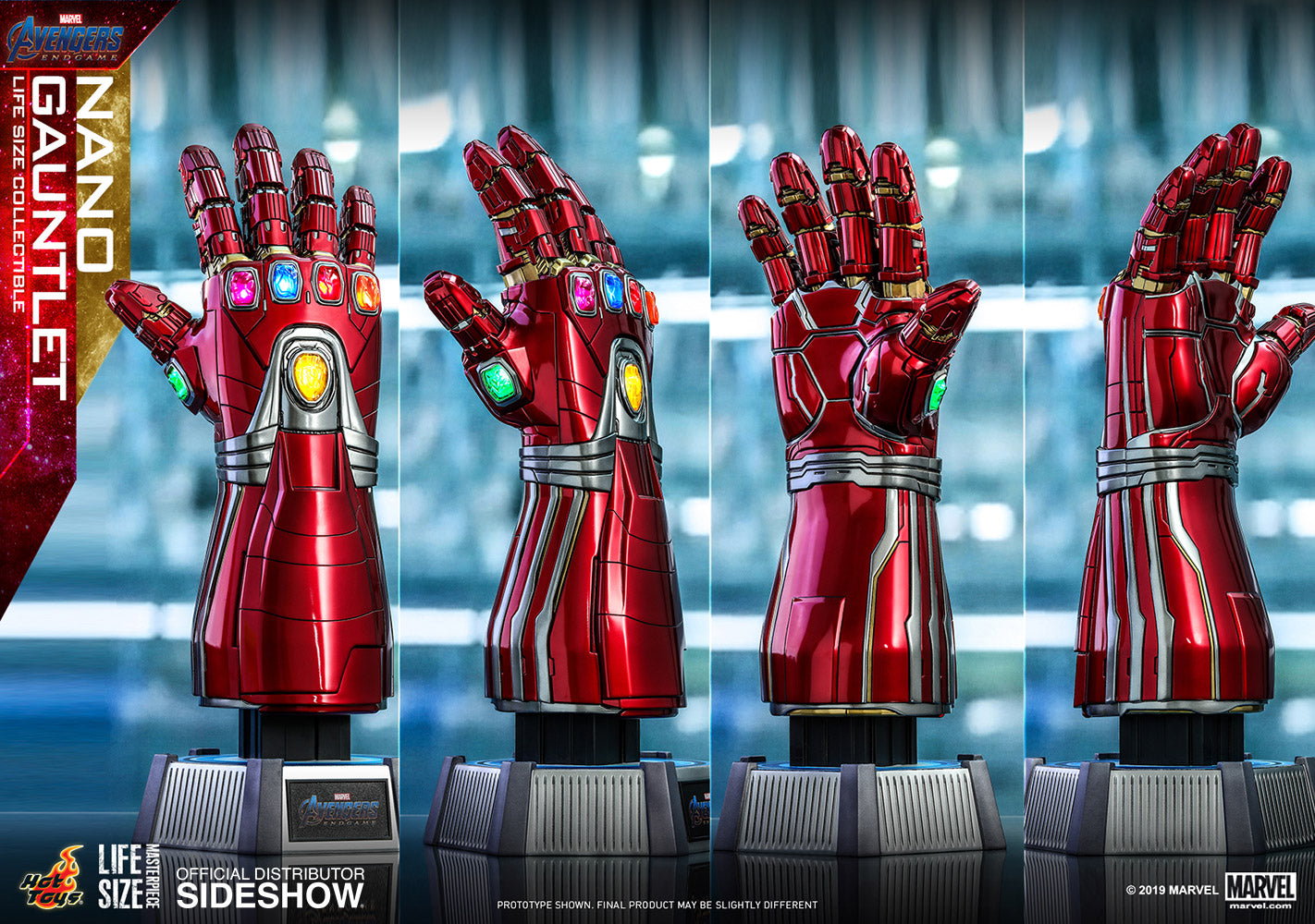 Hot Toys 1/1 Marvel's Avengers: Endgame Nano Gauntlet Live Size Replica LMS007