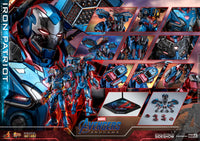 Hot Toys 1/6 Avengers: Endgame Iron Patriot Diecast Sixth Scale Figure MMS547-D34