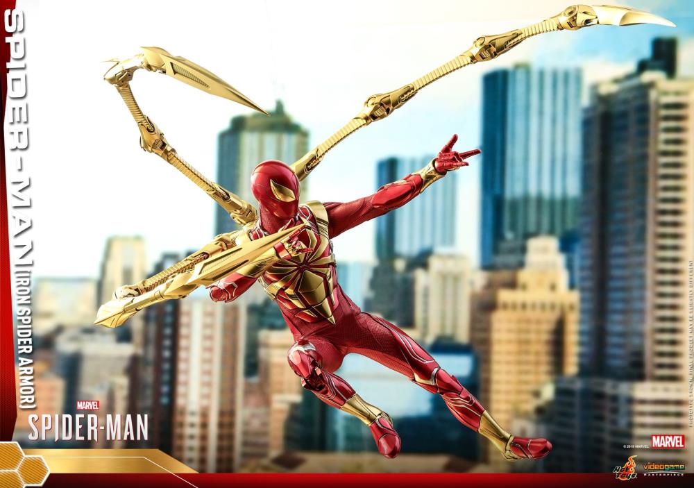 Hot Toys 1/6 2018 Spider-Man Video Game Iron Spider Scale Action Figure VGM38 4