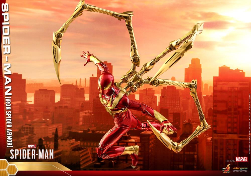 Hot Toys 1/6 2018 Spider-Man Video Game Iron Spider Scale Action Figure VGM38 7