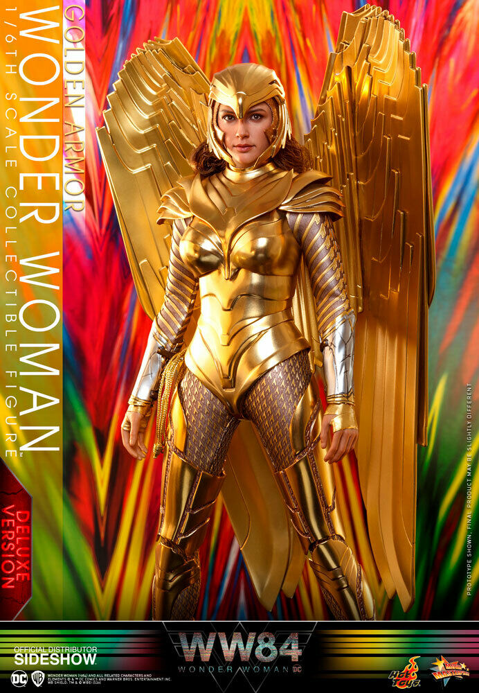 Hot Toys 1/6 DC Comics Golden Armor Wonder Woman DELUXE Version Sixth Scale Figure MMS578