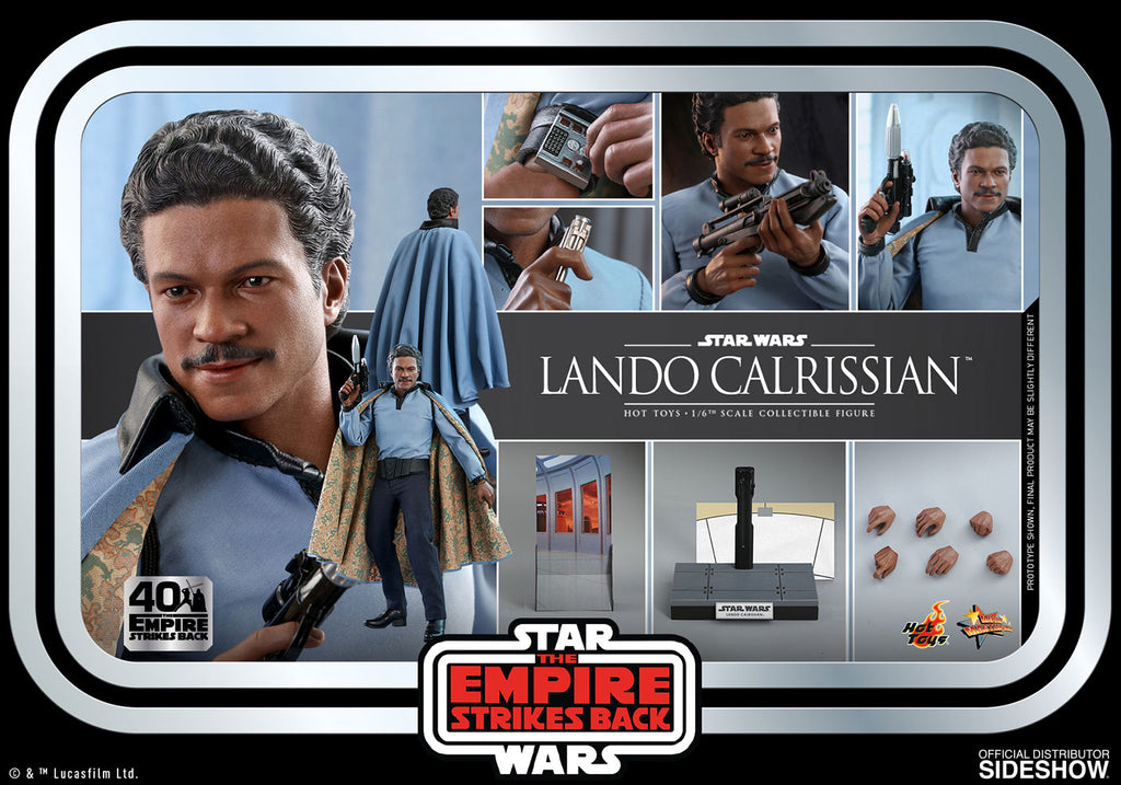 Hot Toys 1/6 Star Wars: Empire Strikes Back 40th Anniversary Lando Calrissian Sixth Scale MMS588