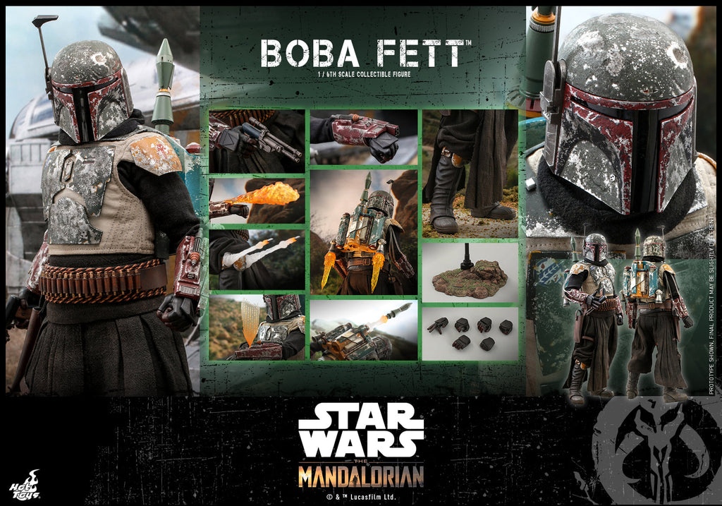 Hot Toys 1/6 Star Wars: The Mandalorian 2 Boba Fett Sixth Scale Figure TMS033