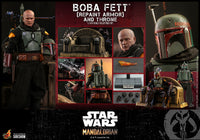 Hot Toys 1/6 Star Wars The Mandalorian 2 Boba Fett (Repaint Armor) and Throne Sixth Scale Figure TMS056