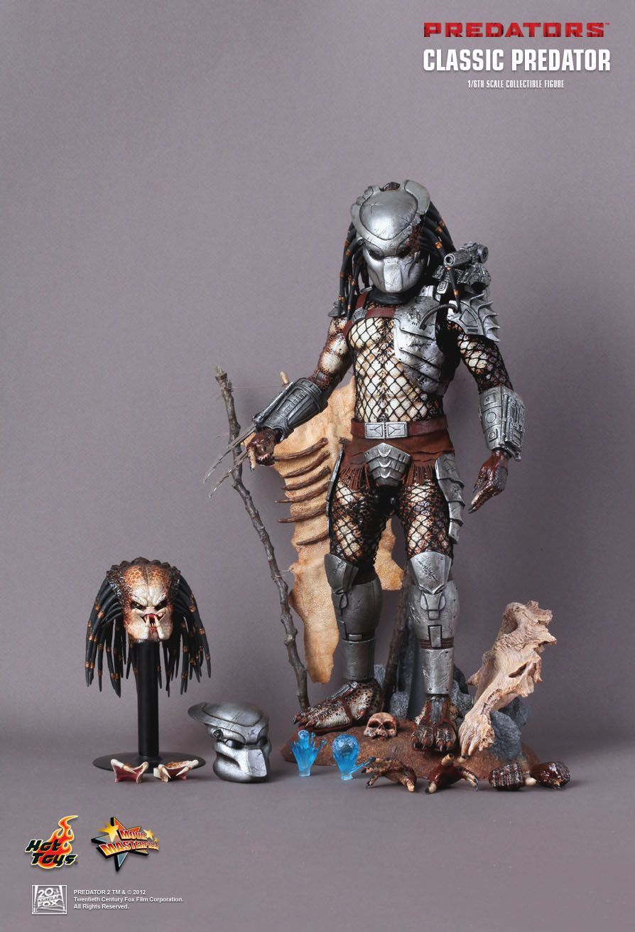 Hot Toys 1/6 Predator Classic Predator Sixth Scale Figure MMS162 1