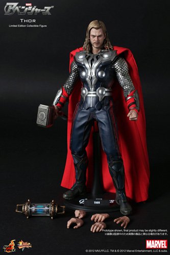 Hot Toys The Avengers Thor 1/6 Scale Action Figure MMS175