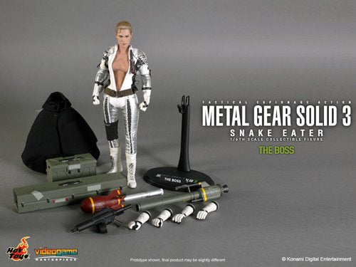 metal gear solid toys Hot Toys Metal Gear Solid 3: Snake Eater The Boss MGS3 1/6 Scale Actio