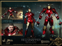 Hot Toys 1/6 Iron Man Mark XXXV (35) Red Snapper Iron Man Sixth Scale Figure PPS002