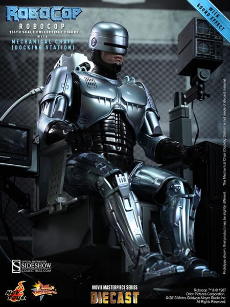 Hot Toys 1/6 RoboCop with Mechanical Chair Sixth Scale Figure MMS203-D05